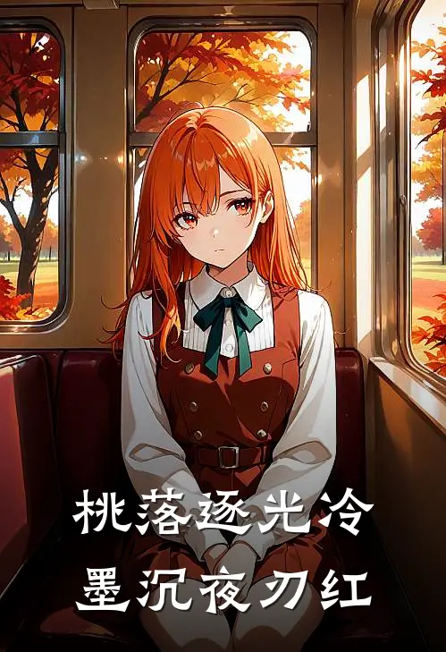 桃落逐光冷，墨沉夜刃红