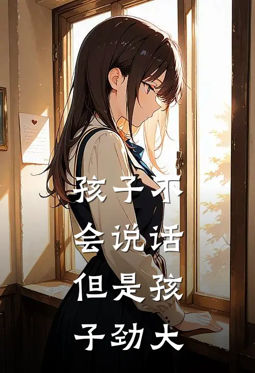 孩子不会说话，但是孩子劲大