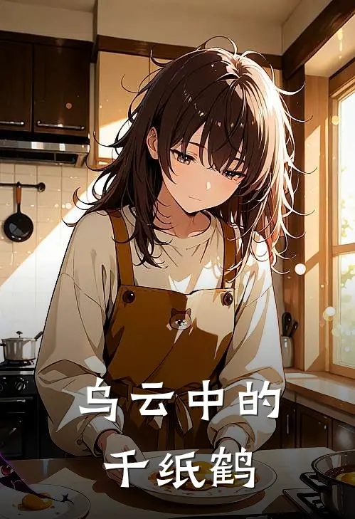 乌云中的千纸鹤